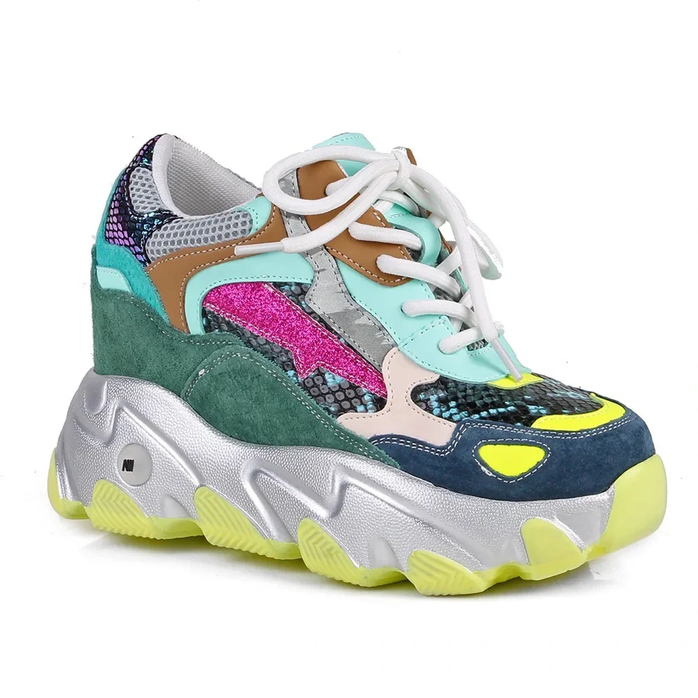 Anthony Wang Multi Sneaker Wedge